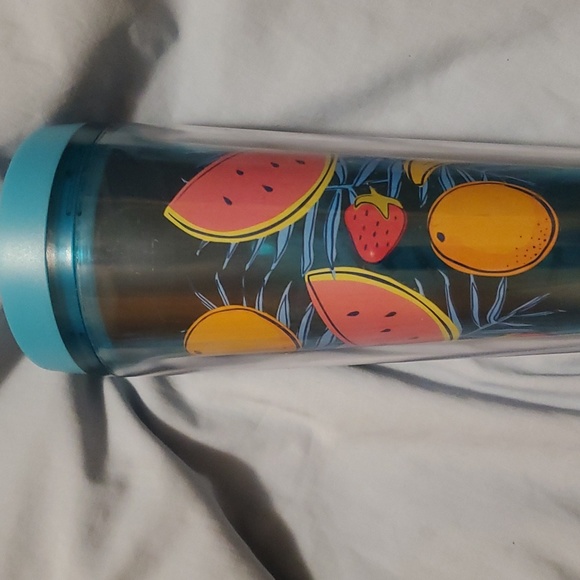 Cool Gear Other - Cool Gear Tumbler Fruits drink cup watermelon banana strawberry papaya